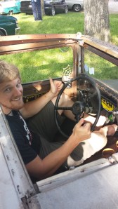 The Hands Full truck was a pretty tight fit. That's what happens when you channel a body over the frame. 