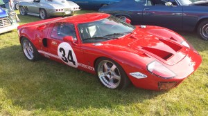 Assuming it's a new Ford GT and not an older GT40 by the stripe on the bottom of the door. 