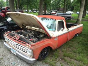 Shane’s 1966 (I believe) Ford with a 7.3 diesel