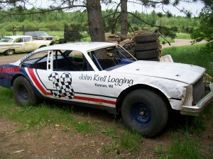 My brother's race car, before I smashed it....