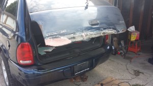 Then non-prescribed way to fix rust. But it does stop it from rusting more. Which is what a winter beater is all about. Just keep it going!